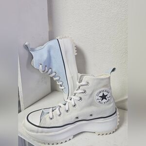 Converse Summer Denim Run Star Hike Blue Lifestyle 171894C size Men 5.5 women 7